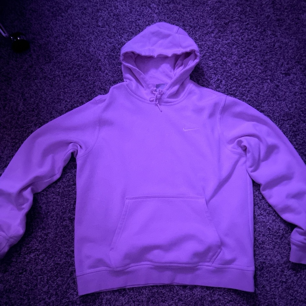 Nike Men's Pink Hoodie